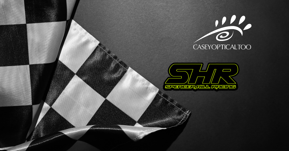 Spencer Hill Racing teams up with Casey Optical Too!